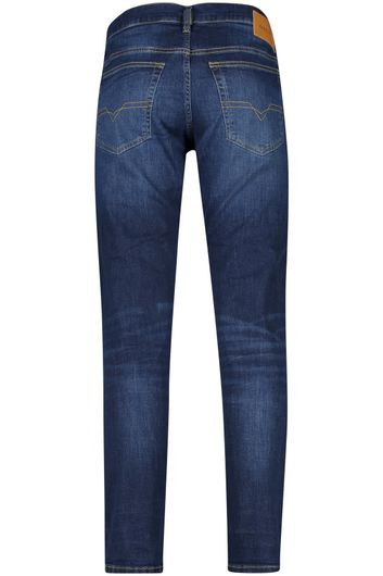 Diesel jeans blauw effen katoen