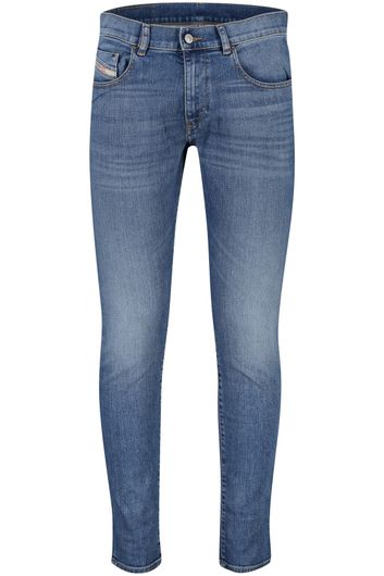Diesel jeans D-strukt blauw effen katoen