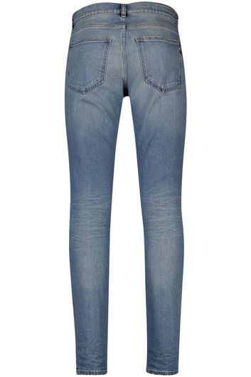 jeans Diesel lichtblauw effen denim, katoen D-strukt