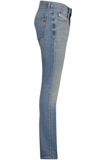 Diesel jeans D-strukt lichtblauw effen denim, katoen