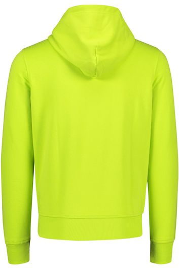 sweater Diesel groen effen katoen  