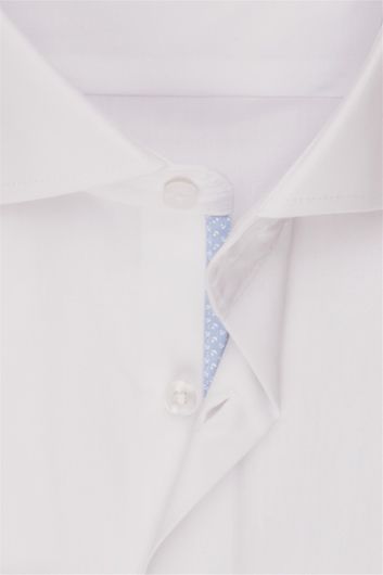 business overhemd Seidensticker wit effen katoen normale fit 
