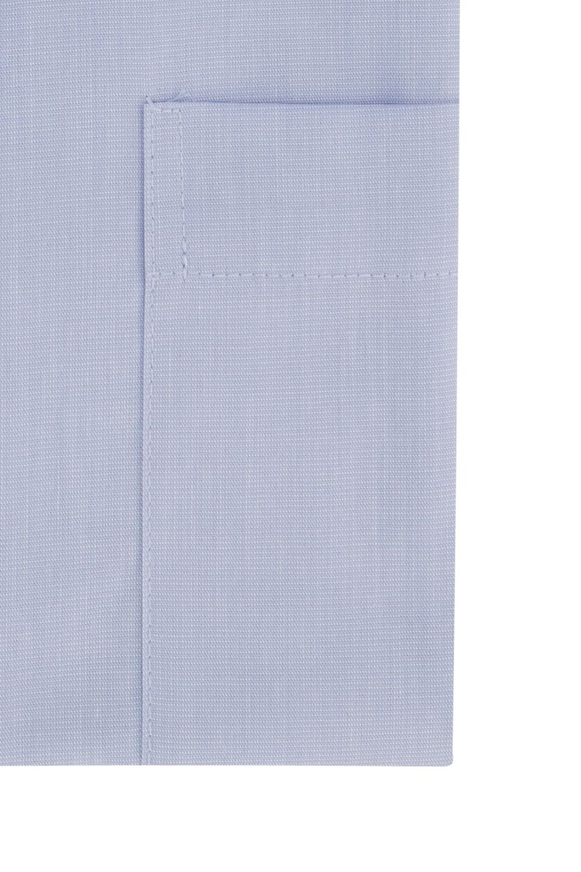 Seidensticker business overhemd lichtblauw effen katoen normale fit