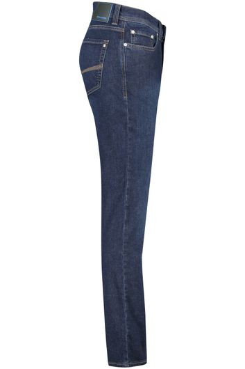 Pierre Cardin jeans Lyon donkerblauw effen denim