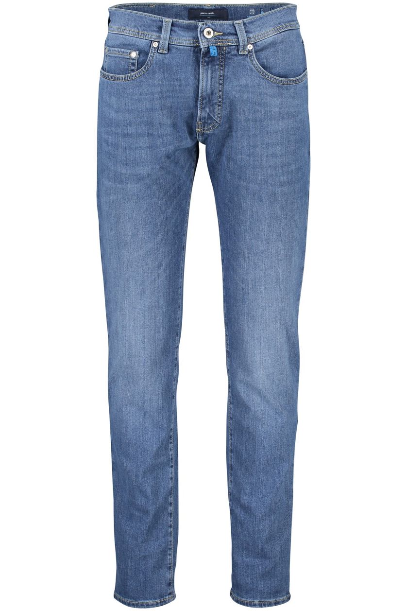 Pierre Cardin jeans blauw effen katoen normale fit