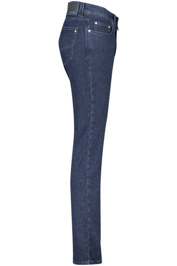 Pierre Cardin jeans p-5 Lyon donkerblauw gemêleerd denim