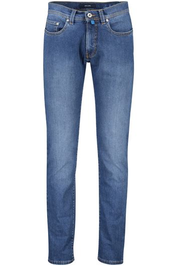 Pierre Cardin jeans Lyon Future Flex blauw effen denim