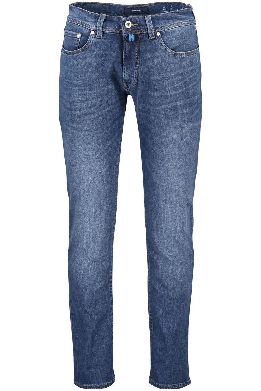 Pierre Cardin jeans blauw effen katoen 