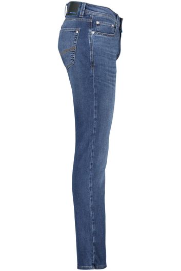 jeans Pierre Cardin blauw effen katoen 