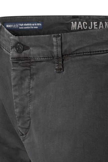 jeans Mac grijs effen katoen 