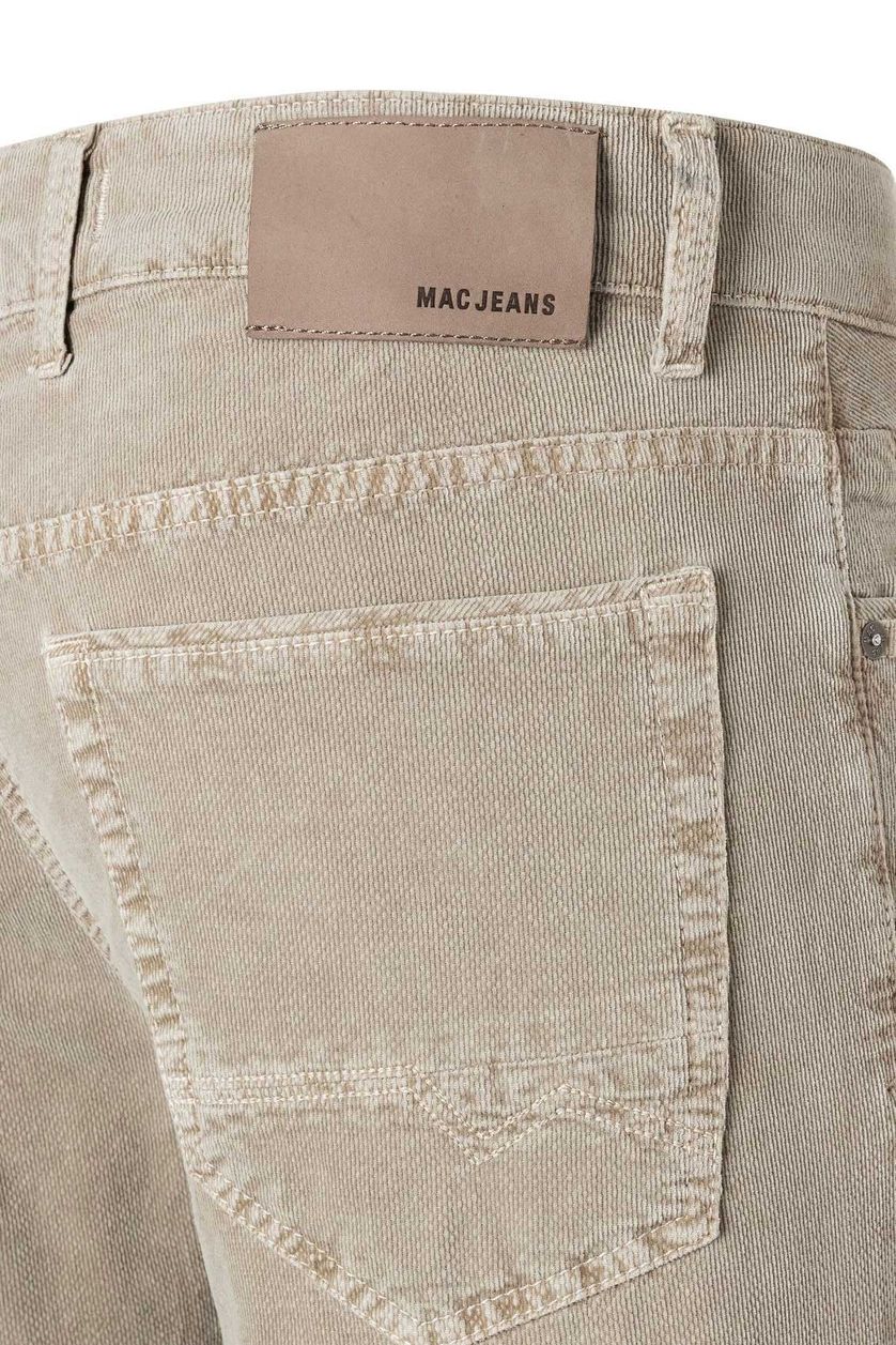Mac jeans beige uni katoen 
