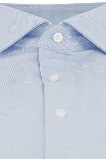 Olymp business overhemd normale fit lichtblauw katoen