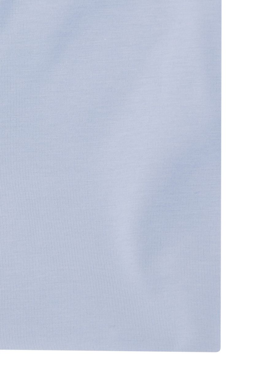 Olymp overhemd mouwlengte 7 Luxor Modern Fit lichtblauw effen katoen normale fit