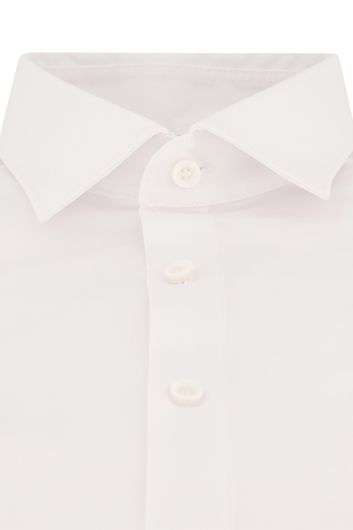 Olymp overhemd mouwlengte 7 No. 6 super slim fit wit effen katoen