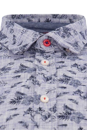 New Zealand casual overhemd normale fit geprint katoen
