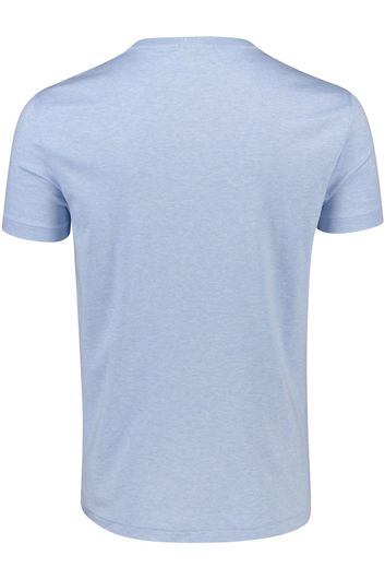 Polo Ralph Lauren t-shirt normale fit lichtblauw effen katoen