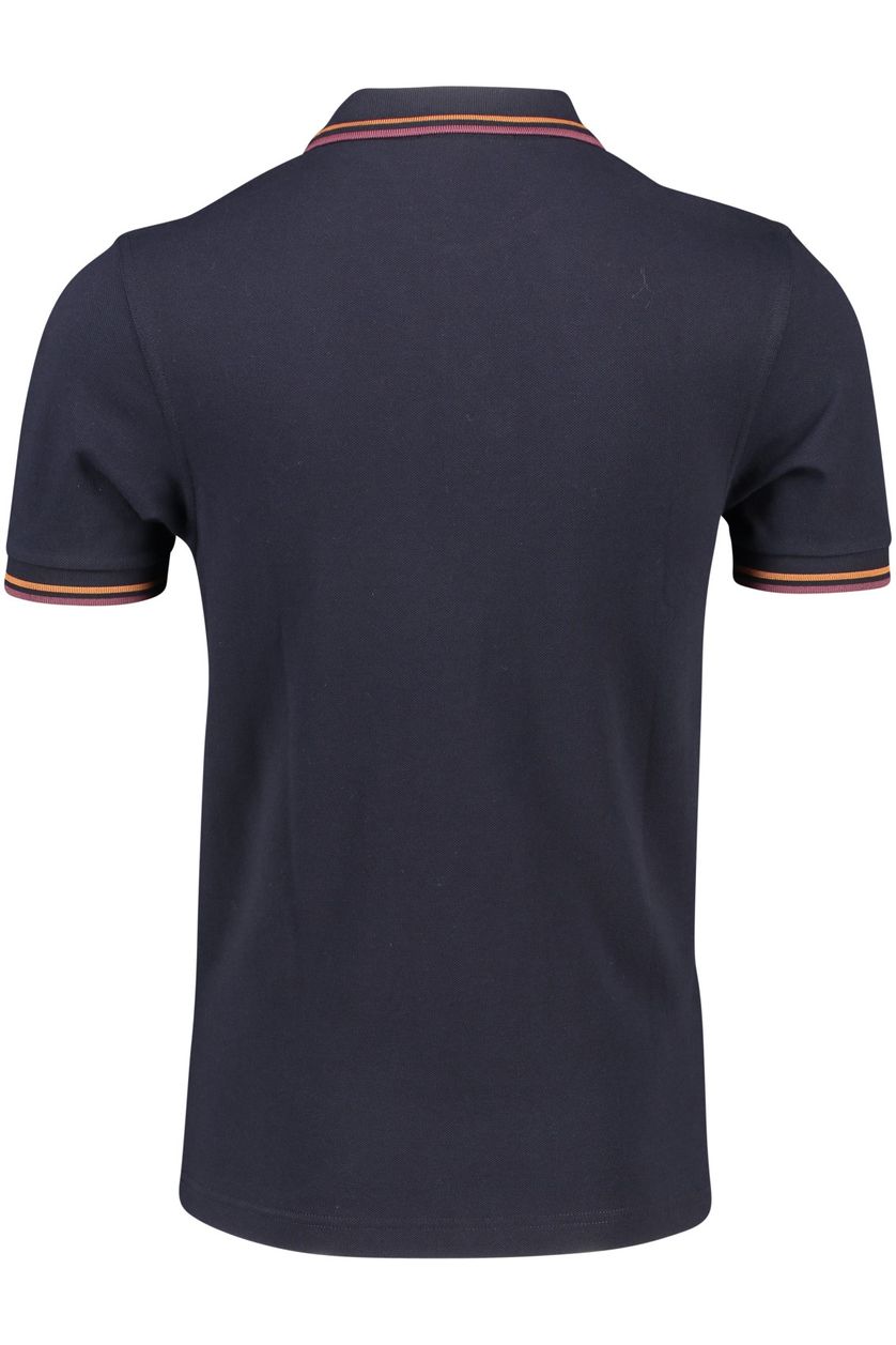 Fred Perry poloshirt navy uni katoen normale fit