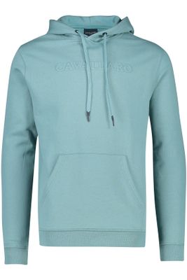 Cavallaro Cavallaro sweater blauw effen katoen 