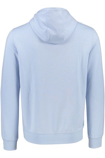 sweater New Zealand lichtblauw geprint hoodie 