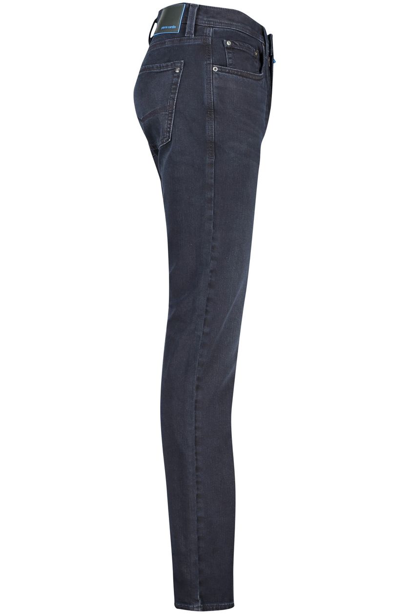 Donkerblauwe Pierre Cardin jeans effen katoen 