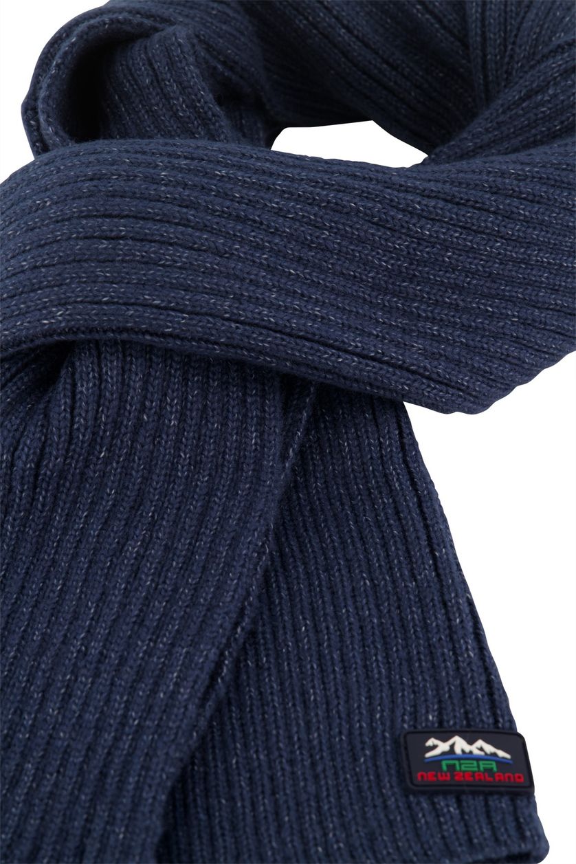 New Zealand sjaal blauw 