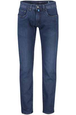 Pierre Cardin Pierre Cardin jeans blauw effen katoen 