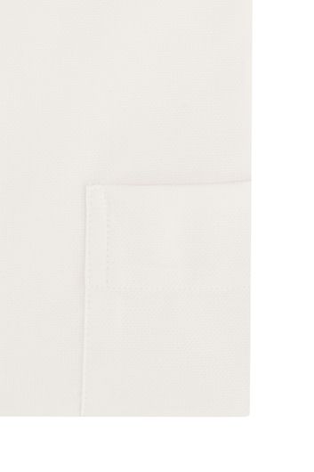 Zakelijk Eterna overhemd Modern Fit normale fit wit uni katoen