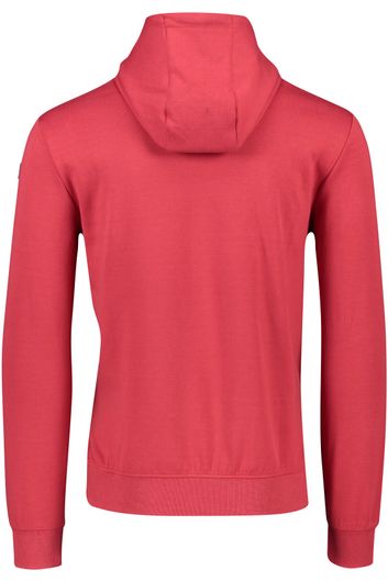 sweater New Zealand rood effen 