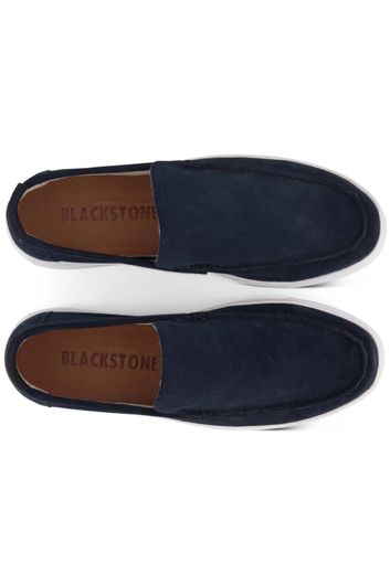Blackstone sneaker donkerblauw effen