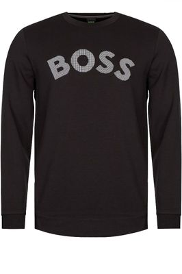 Hugo Boss vest Hugo Boss zwart geprint katoen 