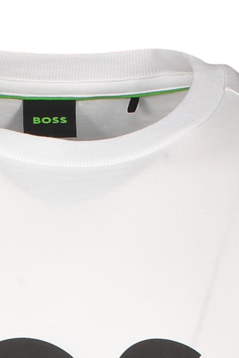 Hugo Boss t-shirt wit katoen