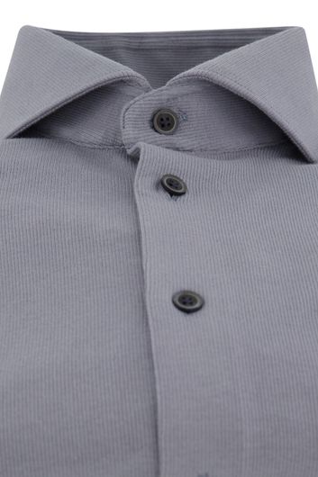 John Miller business overhemd John Miller Tailored Fit normale fit blauw effen katoen
