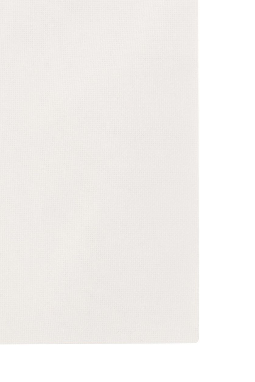 Cavallaro overhemd mouwlengte 7 wit effen katoen slim fit