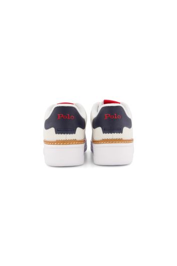 Polo Ralph Lauren sneakers wit/navy/rood