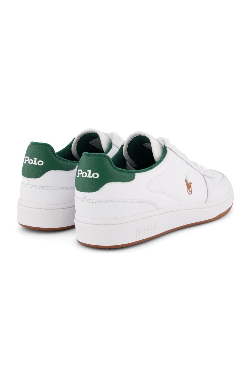 Polo Ralph Lauren sneakers veters effen leer wit