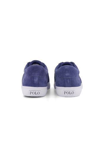 Polo Ralph Lauren sneakers blauw effen leer met logo