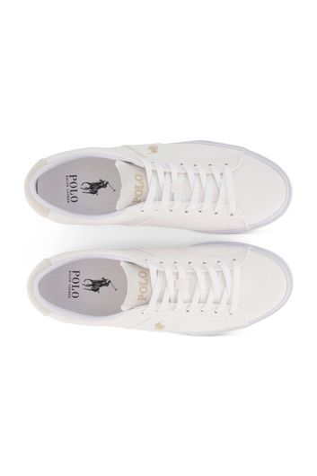 Polo Ralph Lauren sneakers laag wit effen leer