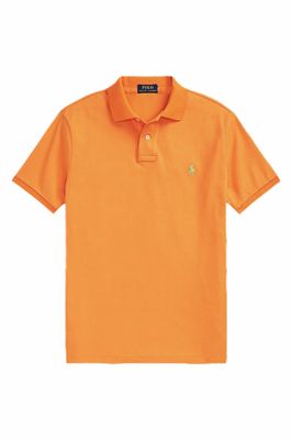 Polo Ralph Lauren Polo Ralph Lauren polo oranje  2-knoops