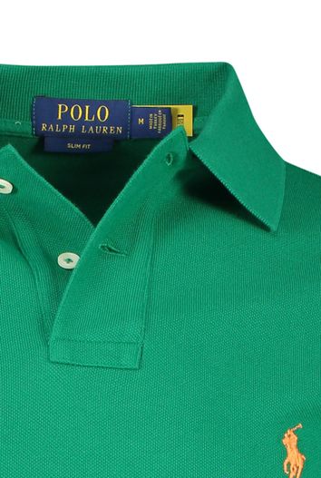 Polo Ralph Lauren polo Slim Fit groen 100% katoen