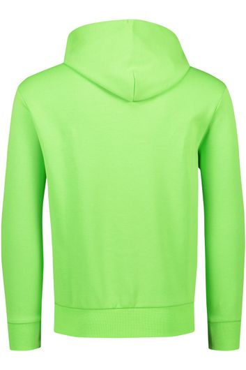 Polo Ralph Lauren sweater hoodie fel groen effen katoen
