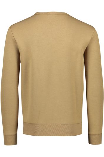 Bruine sweater Polo Ralph Lauren ronde hals effen katoen