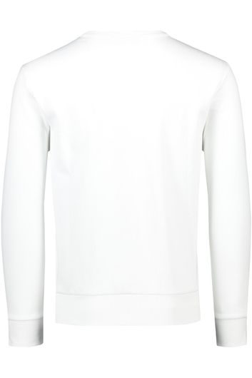 Polo Ralph Lauren sweater wit ronde hals effen katoen