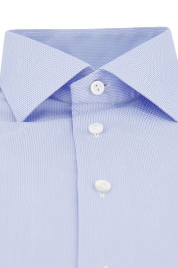 Eton overhemd lichtblauw print