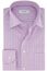 Eton business overhemd Classic Fit normale fit roze geruit 100% katoen