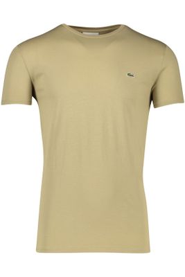 Lacoste Lacoste t-shirt groen regular fit met logo