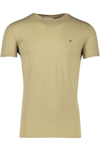 Lacoste t-shirt groen regular fit