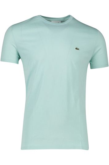 Lacoste t-shirt lichtblauw met logo