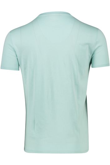Lacoste t-shirt lichtblauw met logo