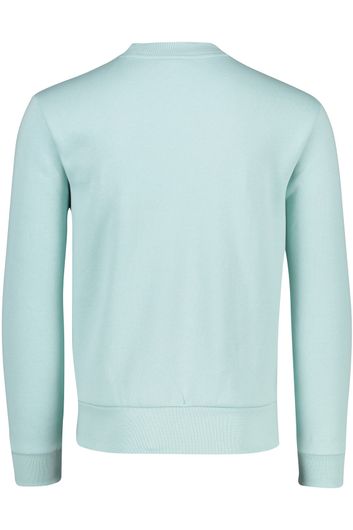 Lacoste sweater mint blauw classic fit