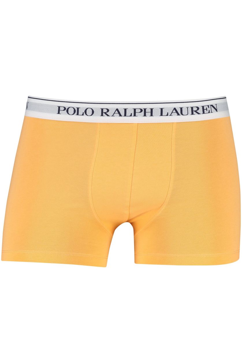 Polo Ralph Lauren boxershort effen oranje katoen-stretch